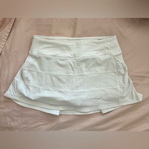 Lululemon White Athletic Skort